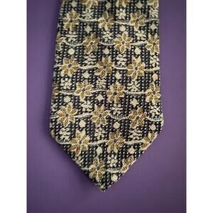 GEOFFREY BEENE Men's Tie 100% Imported Silk Ditzy Floral Print